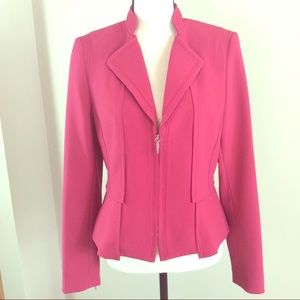 WHBM Zip Up Blazer Jacket